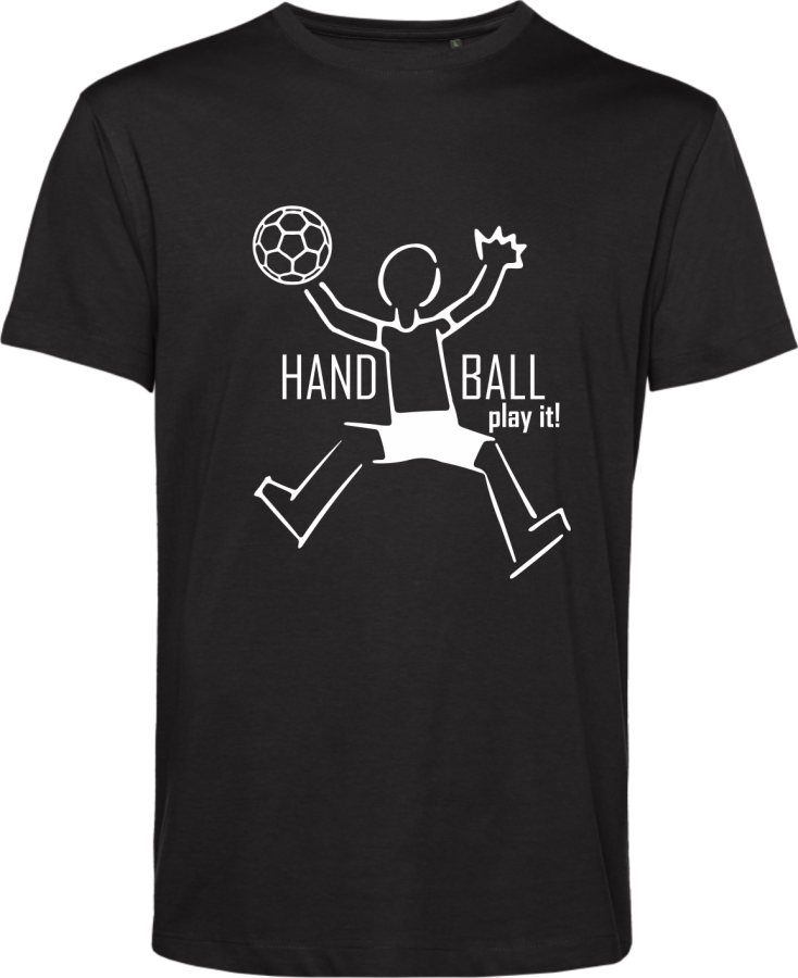 Handball T-Shirt Schwarz